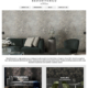 Website design for luxury wallpaper brand