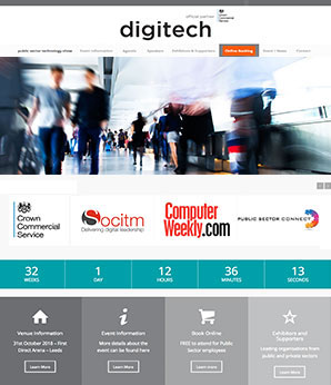 Digitech website design